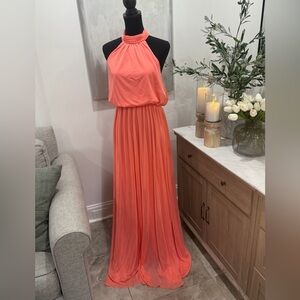 NWT Azazie Landry Dress in Watermelon (discontinued color)